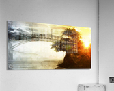 Stillness Bridge Acrylic Print