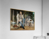 Pierre Joseph Proudhon et ses enfants en 1853 Acrylic Print