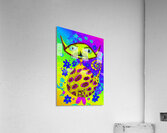Abstract Colourful Cosmic Cat Acrylic Print