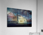 Lofoten Chapel in Winter Acrylic Print