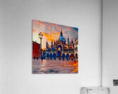 POINT OF VIEW......VELVET ABSTRACT Acrylic Print