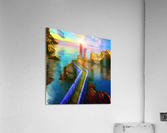 The Immaterial Road Acrylic Print