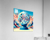 Glass Art 009 Acrylic Print