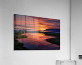 SUNSETRISE AT HOFSSTADIR Acrylic Print