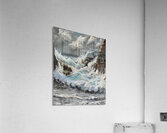 IMG 4394 Beautiful action packed seascape Acrylic Print