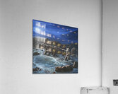 IMG 0127 Mountain man roping a grizzly Acrylic Print