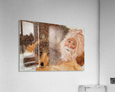 IMG 4317 - Old man And his grizzly bear Acrylic Print