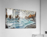 Rocky seascape Acrylic Print