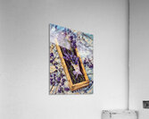 ArtXcl 228 lavender flowers wood case pastel styl Acrylic Print