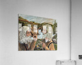 IMG 4162 rocks paper scissors who gets to eat the mouse Acrylic Print