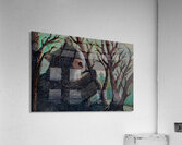 IMG 4200 winter is coming for the lonely black bear Acrylic Print