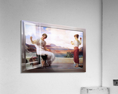 Winding The Skein by Frederic Leighton Acrylic Print