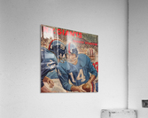 1963 New York Giants Football Program Art  Acrylic Print
