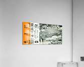 1968 Texas vs. Oklahoma Football Ticket Art Acrylic Print