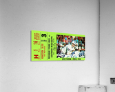 1976 BYU Cougars Ticket Stub Art Acrylic Print