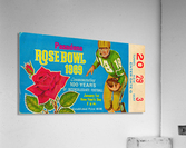 1969 Rose Bowl Ticket Stub Acrylic Print