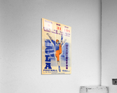 1947 Washington Huskies at UCLA Bruins Ticket Art Acrylic Print