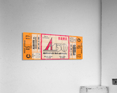 1981_College Football_Alabama vs. Ole Miss_Bryant Denny Stadium_Alabamas First University_Ticket Acrylic Print