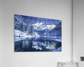 Maroon Bells Dressed in white  Acrylic Print