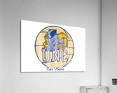 1982 North Carolina Tar Heels Basketball Art Acrylic Print
