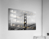Golden Gate Bridge Disappearing into the Fog 1782 Acrylic Print