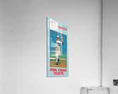 1977 Atlanta Braves Season Ticket Order Form Reproduction Baseball Art Acrylic Print