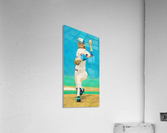 Vintage Atlanta Braves Baseball Wall Art_Atlanta Home Decor Ideas for Sports Fans Acrylic Print