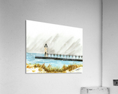 Winter Lighthouse  Acrylic Print