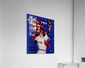 1957 Chicago White Sox Yearbook Wall Art_Vintage Baseball Art_Row One Brand Sports Print Acrylic Print