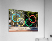 Olympic Rings   The Spectacular at Centennial Park Atlanta 7564  Acrylic Print