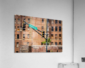 Peachtree Street Sign   Atlanta GA 6527  Acrylic Print