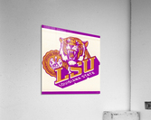 Vintage LSU Art Acrylic Print
