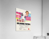 KTVY Channel 4 Oklahoma Football Playback Show Ad Acrylic Print