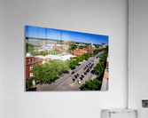 Broad Street Downtown Augusta GA Aerial View 6383 Acrylic Print
