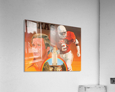 Vintage Texas Longhorns Football Art Poster Acrylic Print