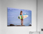 Lahaina Surfers   Maui Hawaii 3624 Acrylic Print