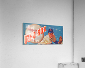 Best Boston Red Sox Art_Vintage Red Sox Art Poster_Charles Kerins artist illustrator_Boston artist Acrylic Print