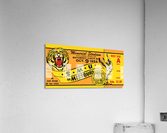 missouri tigers football ticket stub wall art ticket stub metal signs Acrylic Print