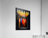 1981 ncaa basketball championship program cover art poster print metal sign wood prints Acrylic Print