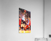 Michael Jordan North Carolina Jump Shot Acrylic Print