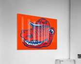 Vintage Florida Gators Print Acrylic Print