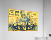 1953 college football art Acrylic Print