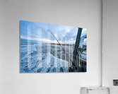 Fishing in Huntington Beach  Acrylic Print