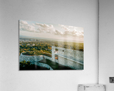 Sunset At The Getty Acrylic Print