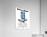 pontiac car ad kansas city royals poster Acrylic Print