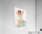 NICOLE  - Crayons Acrylic Print