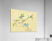 Scrawl Acrylic Print