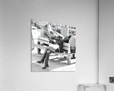 Dimanche Le Long de Champs Elysees Acrylic Print
