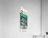 Philadelphia Eagles Ticket Stub Art Acrylic Print