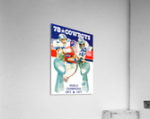 1978 Dallas Cowboys Art by Steve Harris Acrylic Print